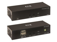 Tripp Lite B127A-1A1-BHBH – HDMI Extender-Set, über Cat6, 4K@60 Hz, 70,1 m, PoC, HDCP 2.2, Schwarz
