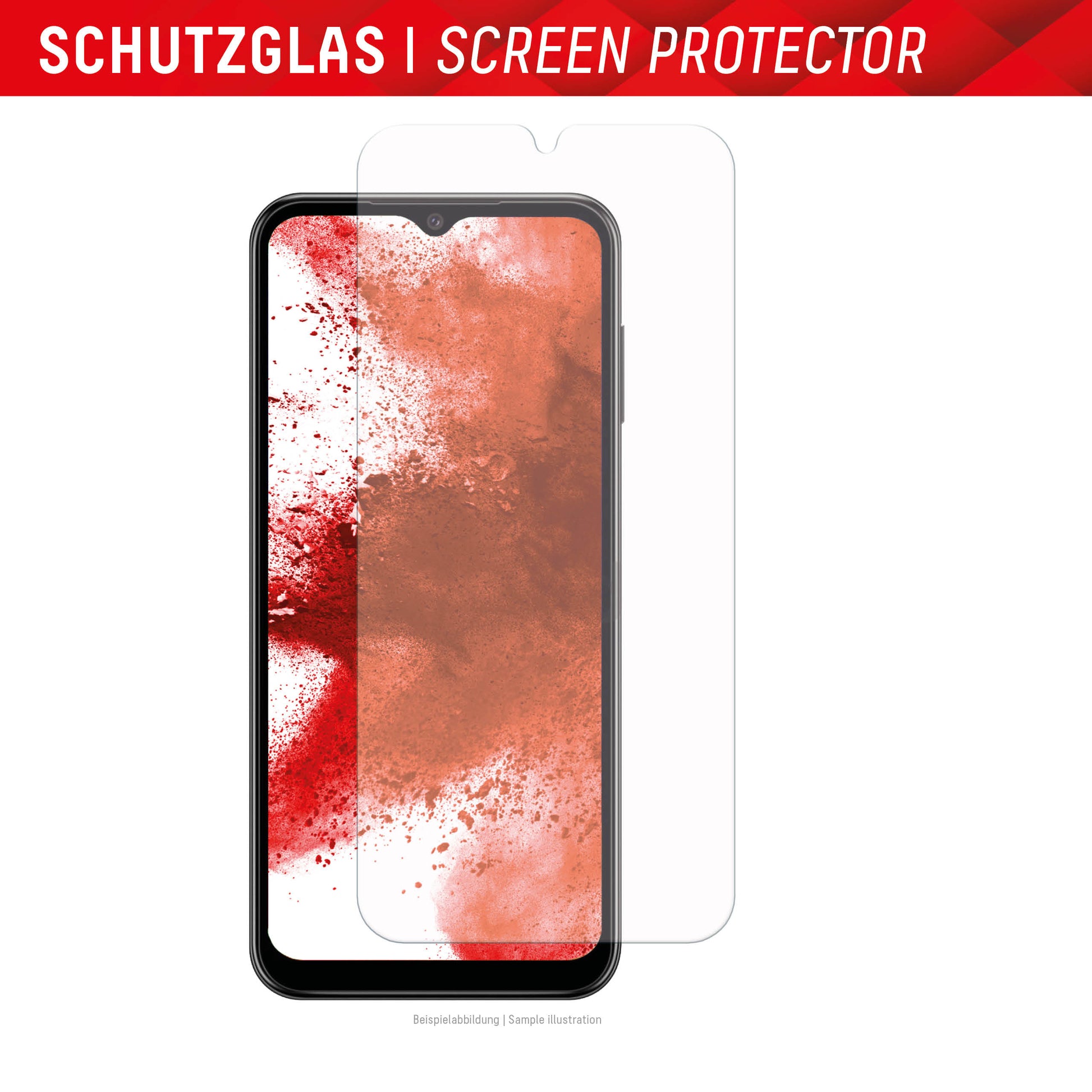 E.V.I. Displayschutz (Panzerglas), 10H – für Galaxy A15 5G – mit Applikator