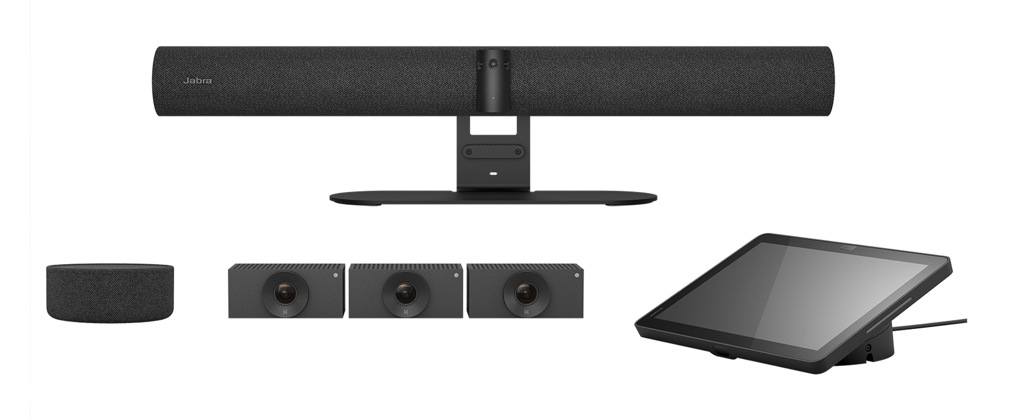 Jabra PanaCast Room Kit Multi – Videokonferenzsystem – 4K, WLAN/LAN, Bluetooth, Schwarz