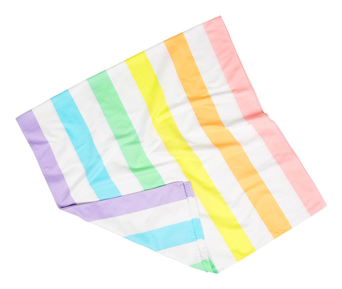 Dock & Bay Strandtuch Unicorn Waves – 70 × 130 cm, Mehrfarbig, Polyester