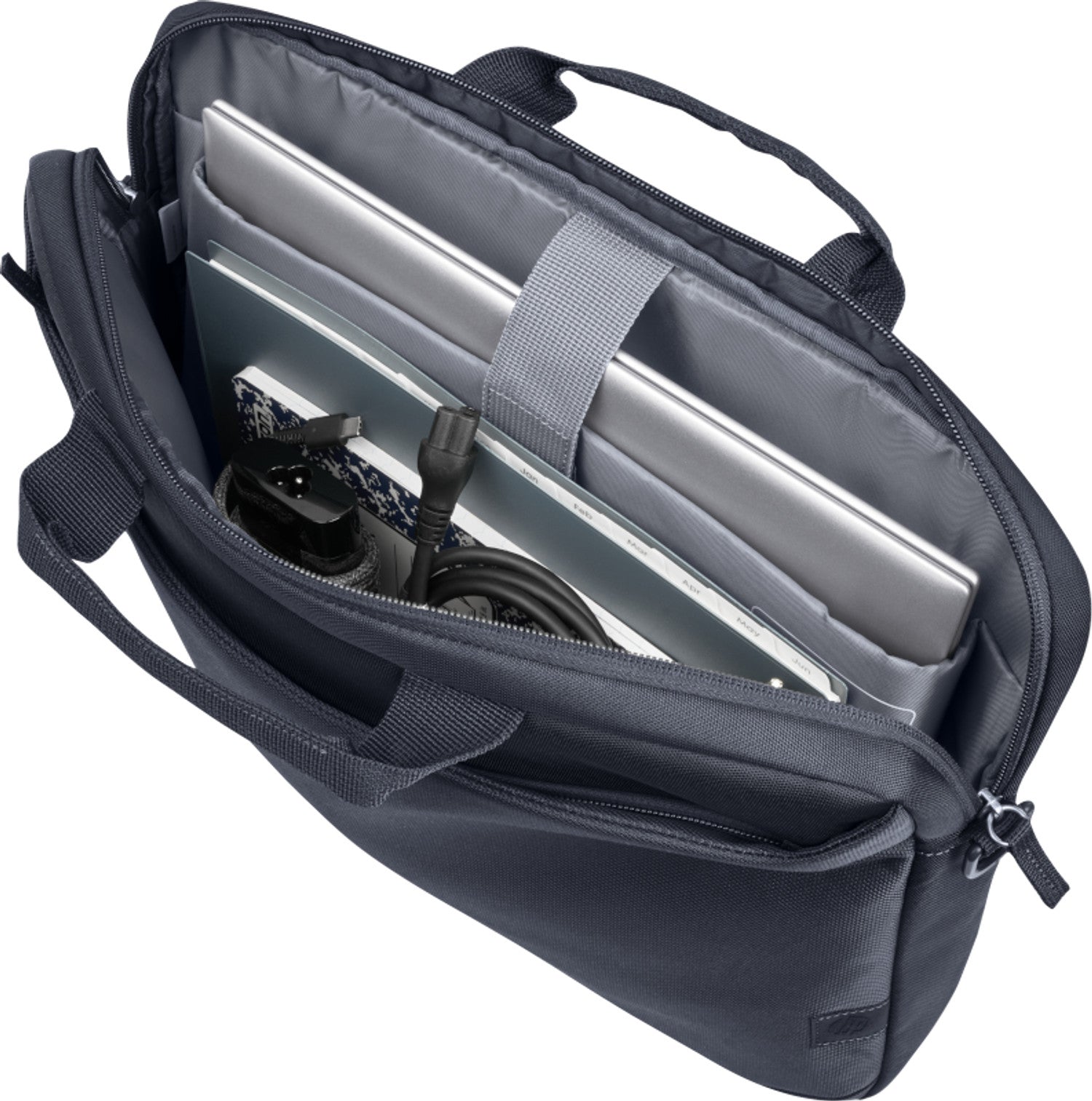 HP Notebook-Tasche für Laptops bis 14,1" – abnehmbarer Schultergurt, wasserfest – Odyssey Grau