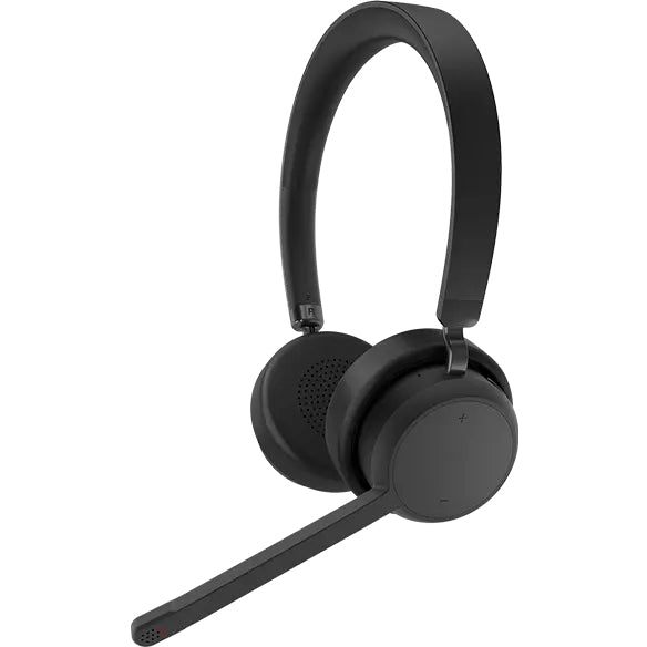 Lenovo Duo Headset – Over-Ear – Bluetooth 5.3, klappbares Boom-Mikrofon – Schwarz – bis 31 h