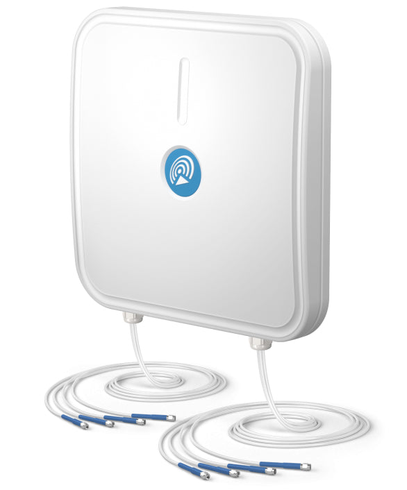 QuWireless QuSector 15V-35-8 – Richtantenne, 2,4–2,5/5–7,125 GHz, 15 dBi, RP-SMA, IP67, Aussenbereich