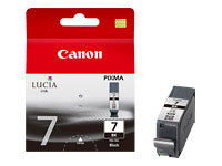 Canon Tintenpatrone PGI-7BK, Schwarz, 570 Seiten – für Tintenstrahldrucker/Multifunktionsgeräte