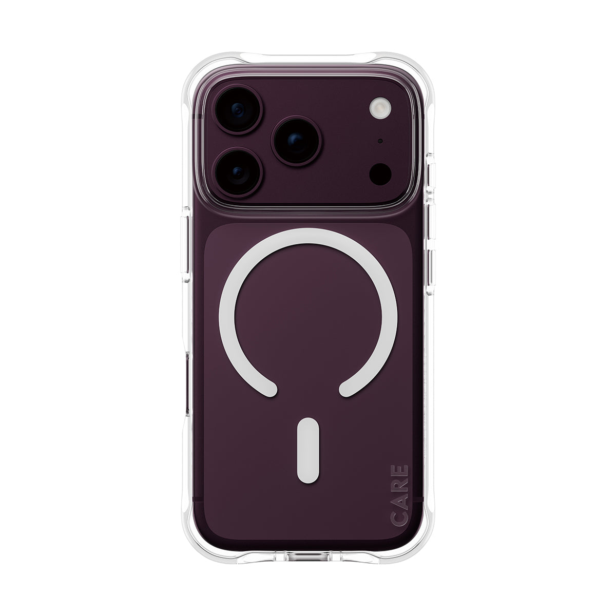 PanzerGlass CARE Samba Backcover – für Apple iPhone 18 Pro / 17 Pro, MagSafe, TPU, Transparent