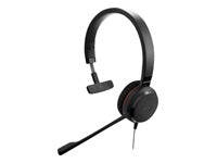 Jabra Evolve 20 Mono UC – Mono Headset – USB‑C, USB‑A Adapter