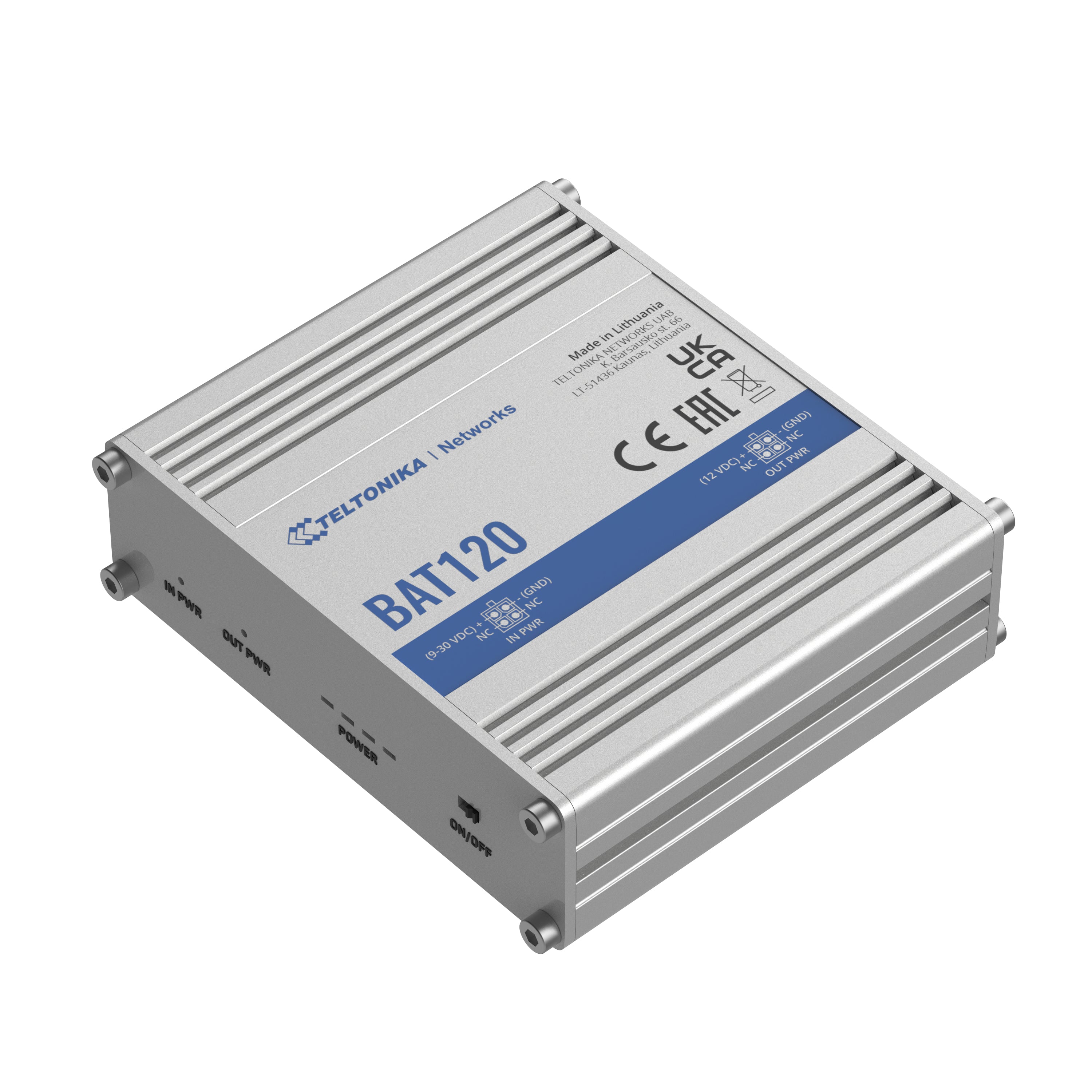 Teltonika BAT120 USV 22 W Line-Interaktiv – Kompakt – für RUT2xx, RUT95x und andere