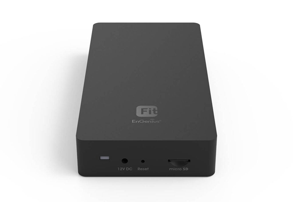 EnGenius FitController 100 – Management Controller – 2× 1G RJ‑45 (1× PoE), Schwarz