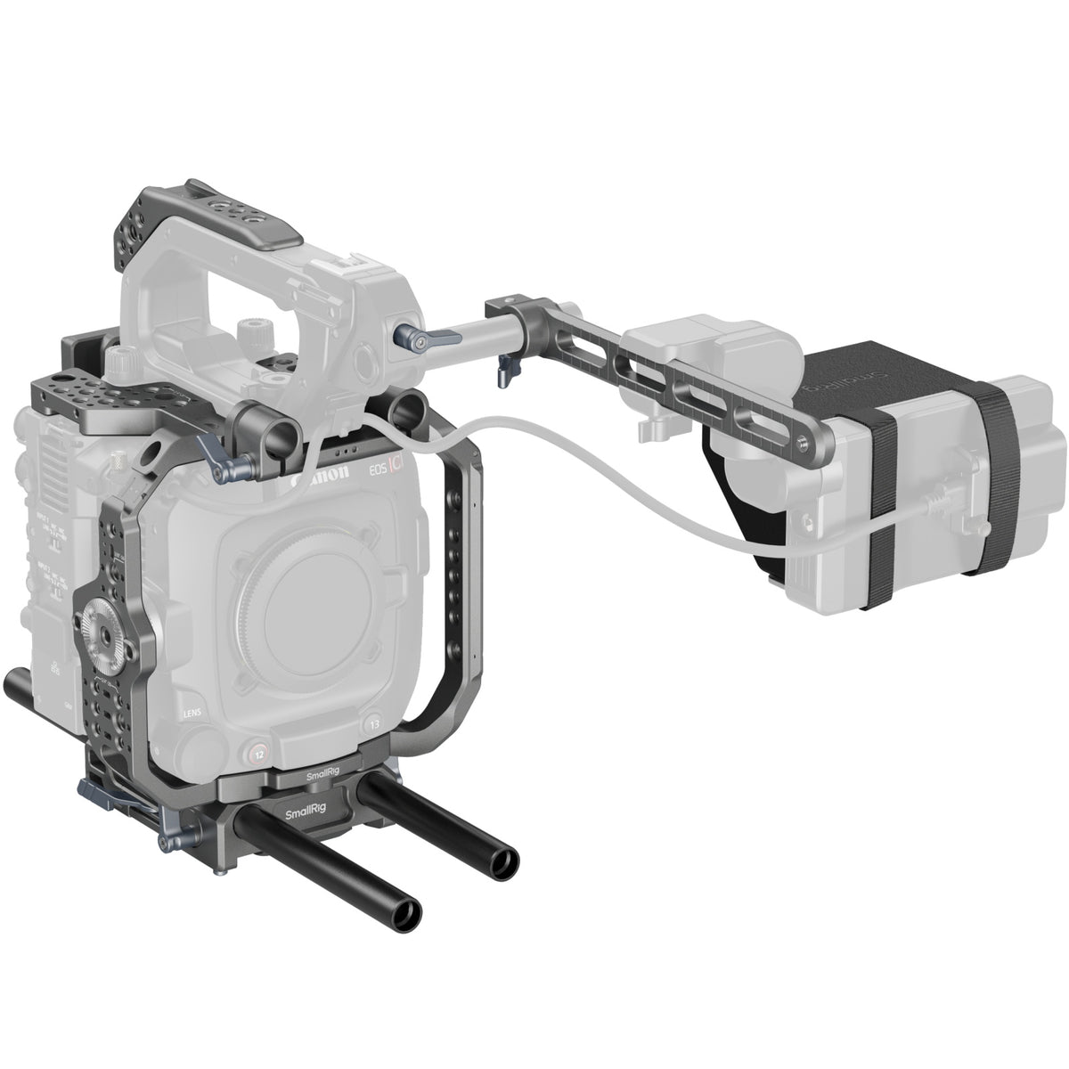 SmallRig 4946 Advanced Cage Kit – 201.2 × 300 × 160 mm – 1/4", 3/8" Gewinde – für Canon C400