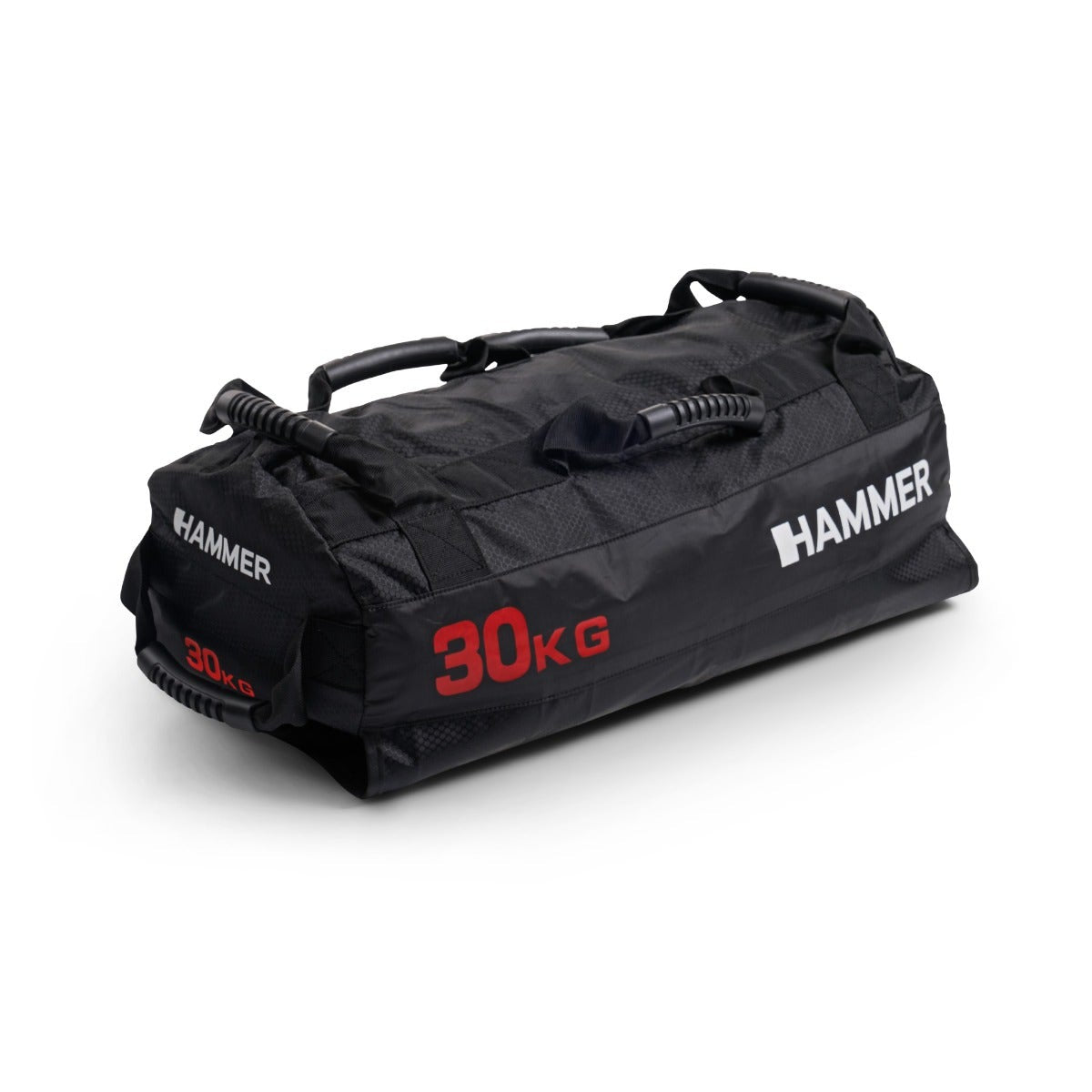 HAMMER Sporttasche Sandbag Competition – Nylon, Schwarz-Rot