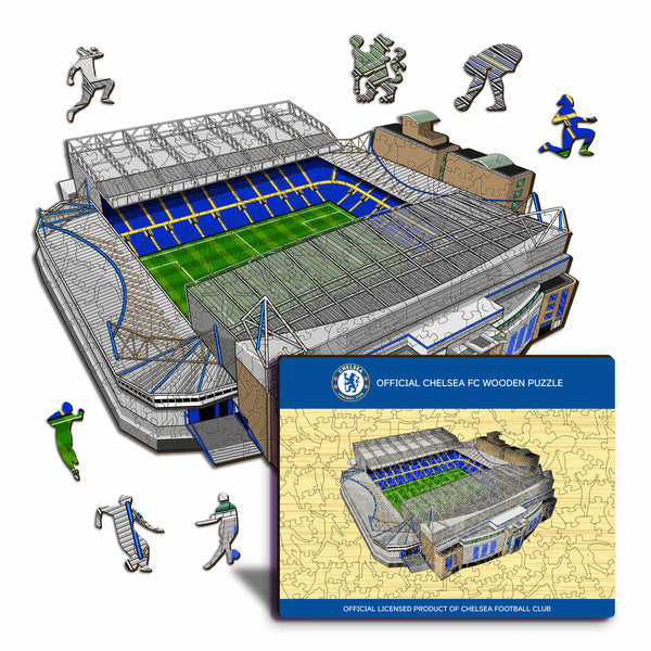 Iconic Puzzles Chelsea FC - Stamford Bridge Stadion – Logikspiel, ab 10 Jahren