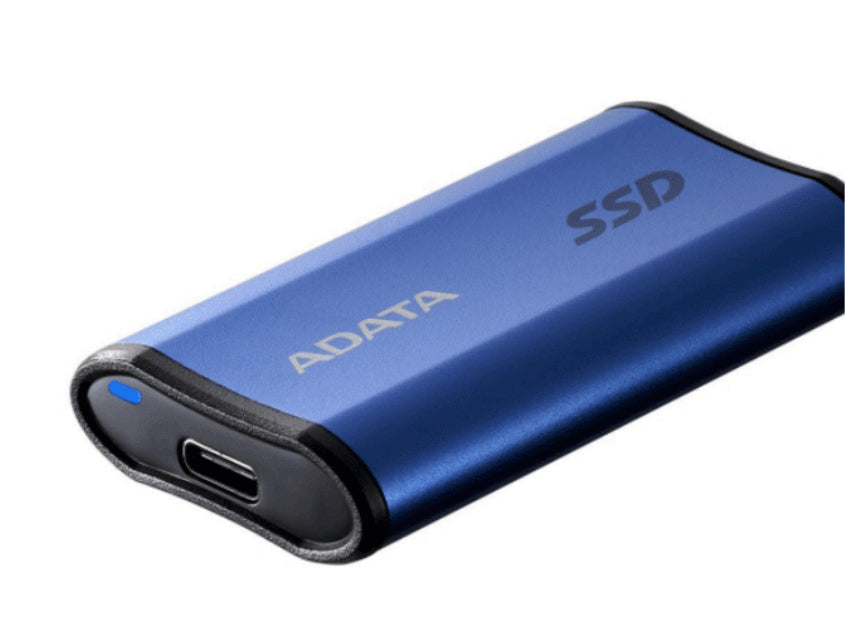 ADATA Flash SE920 Speichergerät – 500 GB, USB 3.2 Gen 2x2 (USB-C), Blau
