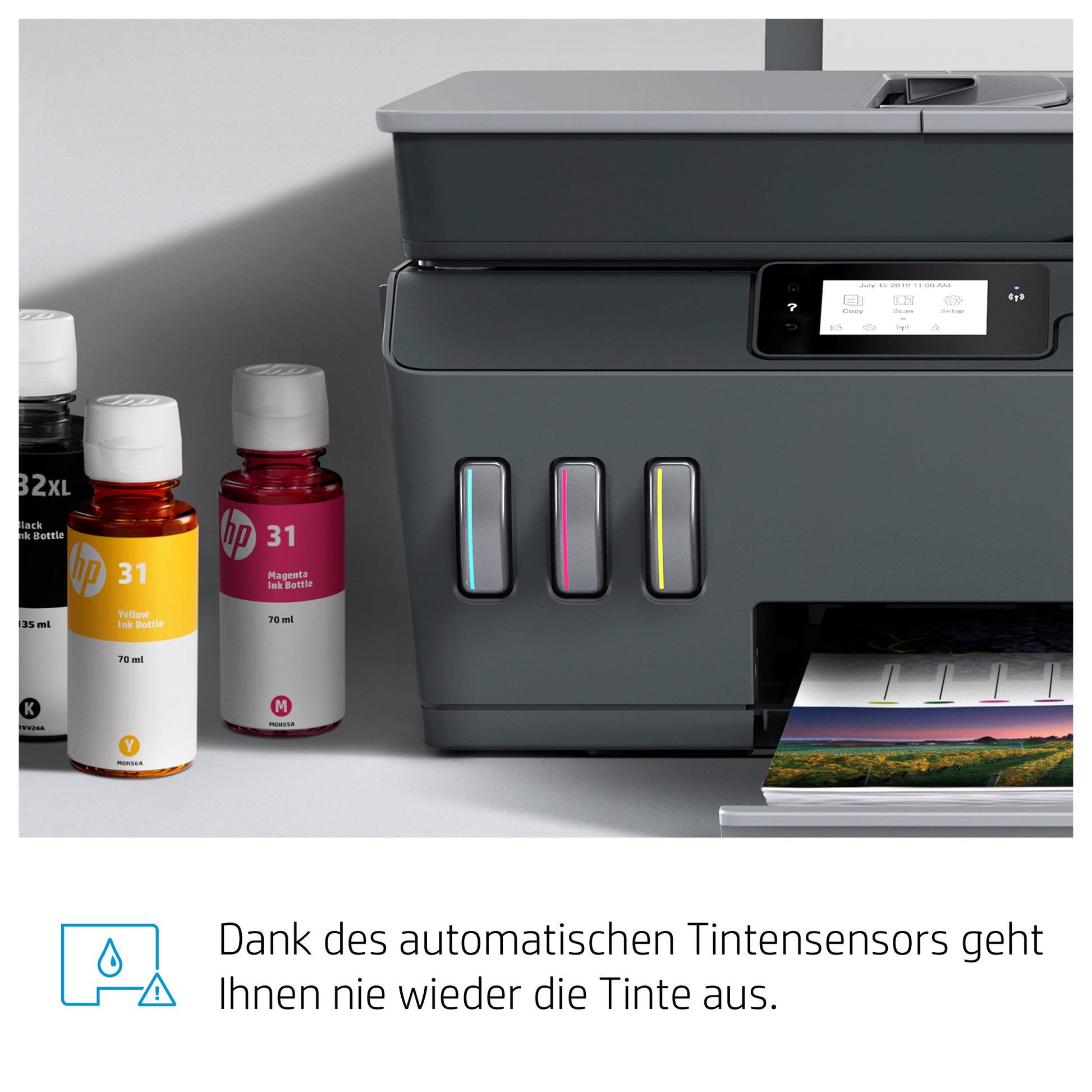 HP Epson Smart Tank Plus 570 – Farbiges Tintenstrahl-MFP A4 – ADF