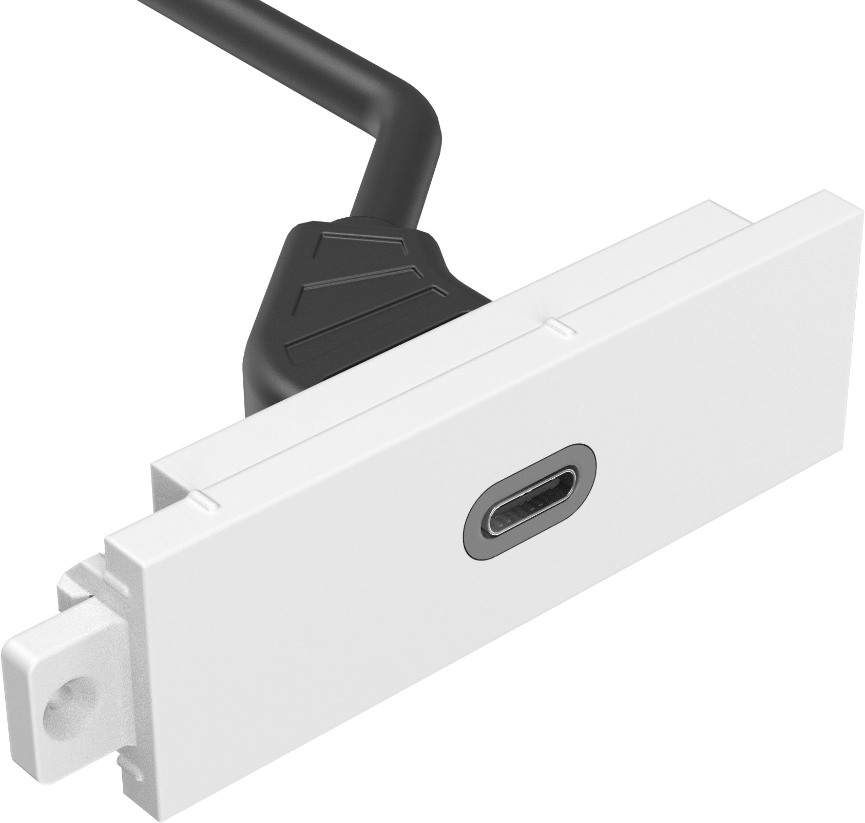 Vision TC3 – USB-C Modul, 1× USB-C, USB 3.2 Gen 1, Weiss