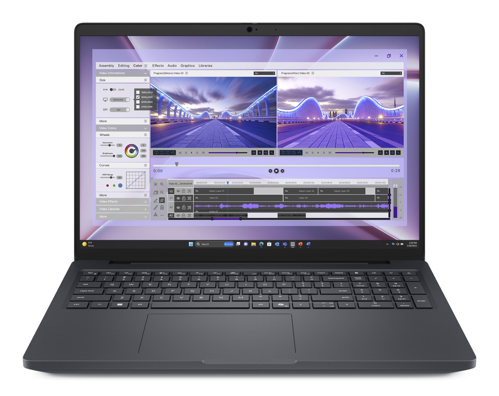 Dell Pro Max 16 – 16" WUXGA, Core Ultra 7 265H, 16 GB, 512 GB SSD, RTX Pro 500, Win 11 Pro