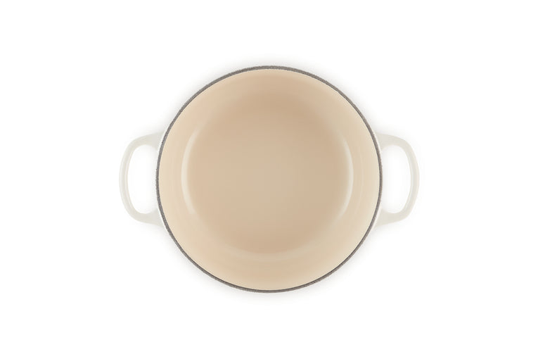 Le Creuset Kochtopf Signature – 2,4 l, Ø 21,5 cm, Gusseisen, Emaille, für Induktion, Gas, Glaskeramik u. a., B