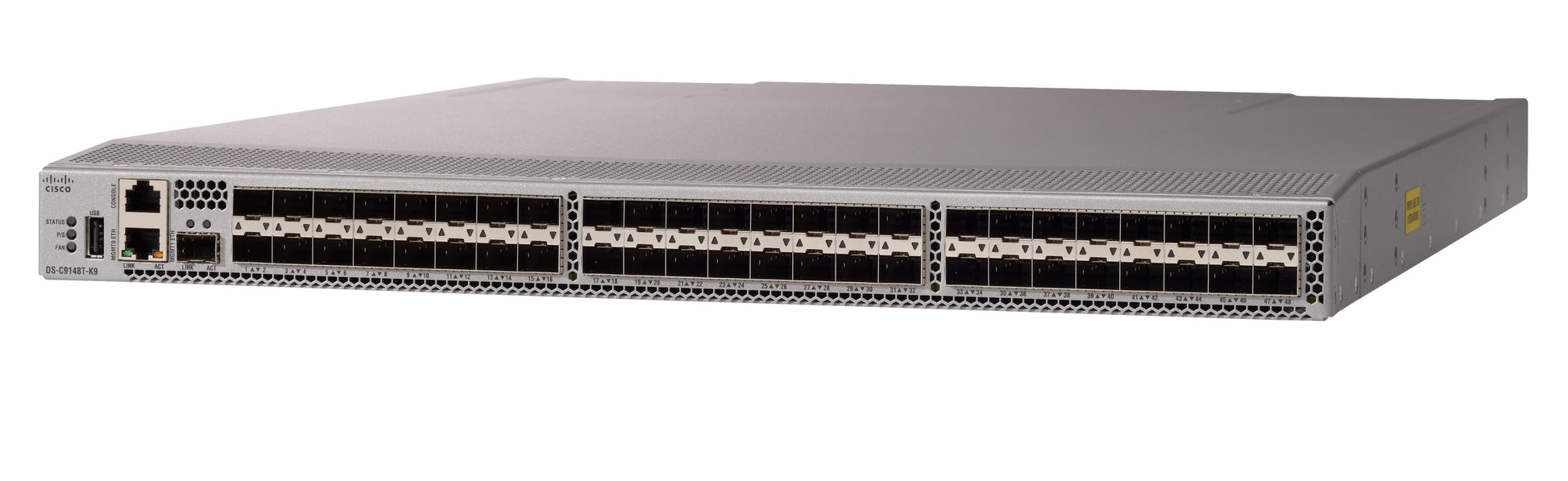 HPE SN6620C – Managed Switch – 48× 32Gb SFP+, Switching-Kapazität 1536 Gbit/s, 19", 1U