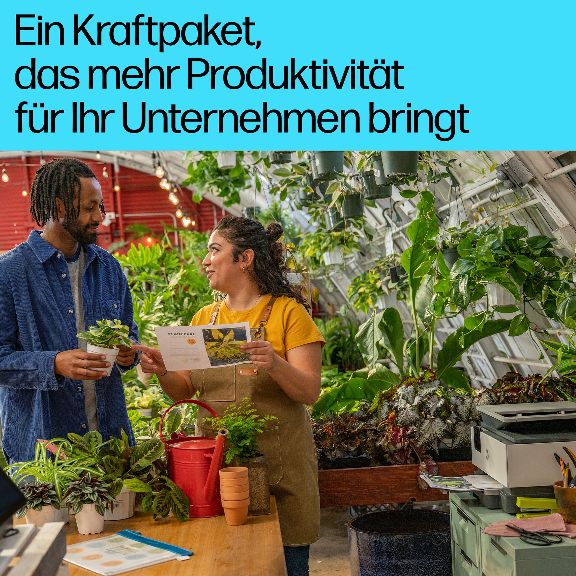 HP Officejet Pro 9125E – Farbtintenstrahl-Multifunktionsdrucker, A4, 4-in-1, Duplex, ADF, WLAN/LAN, AirPrint