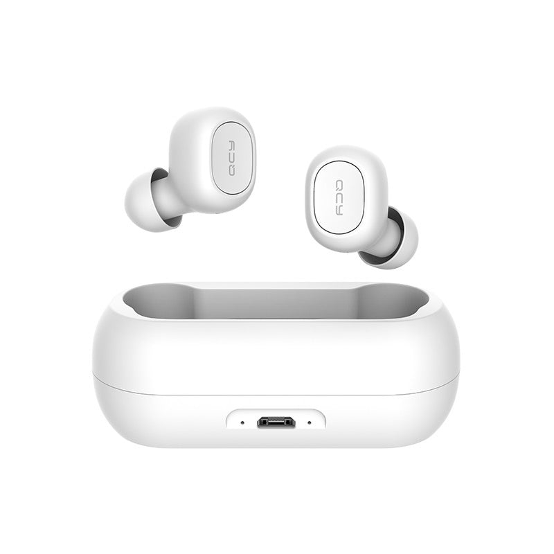 QCY T1C – True Wireless In-Ear Headset – Bluetooth 5.0 – Weiss – bis 4 h