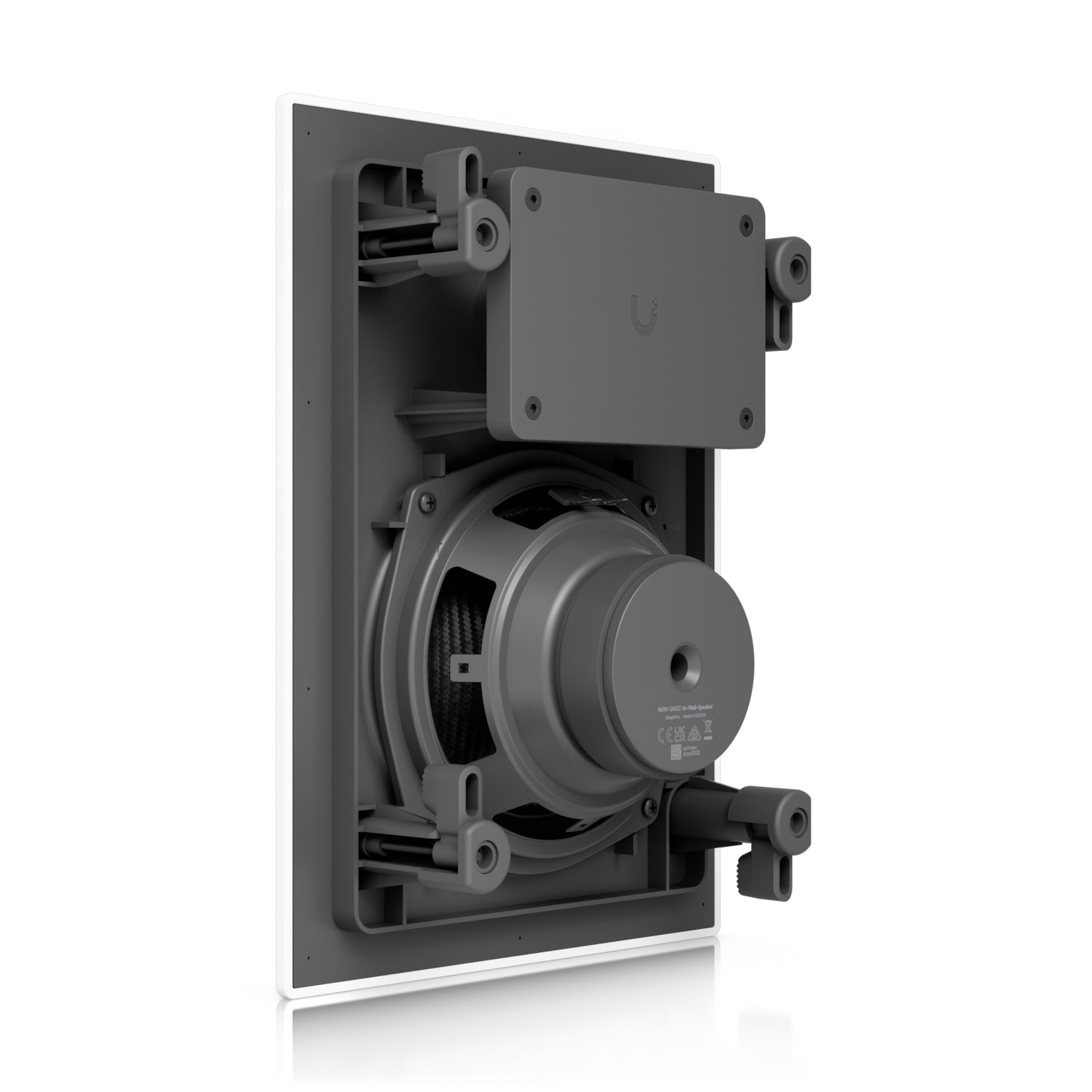Ubiquiti UACC-IN-WALL-SPEAKER – Einbaulautsprecher – 2-Wege, 6,5", 8 Ω, Weiss