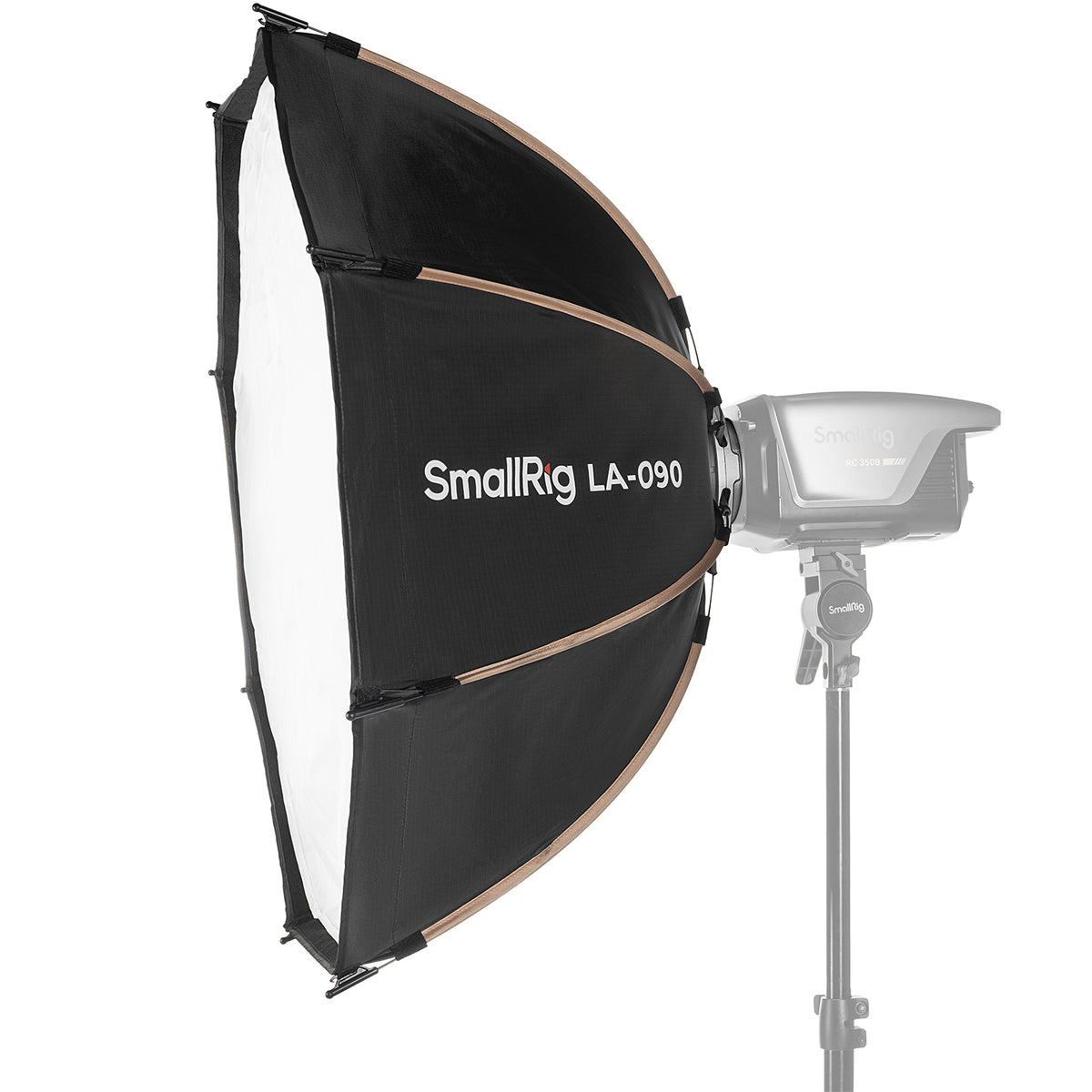SmallRig LA-O90 Softbox – 90 cm, Aluminium, Nylon, Polyester – Schwarz