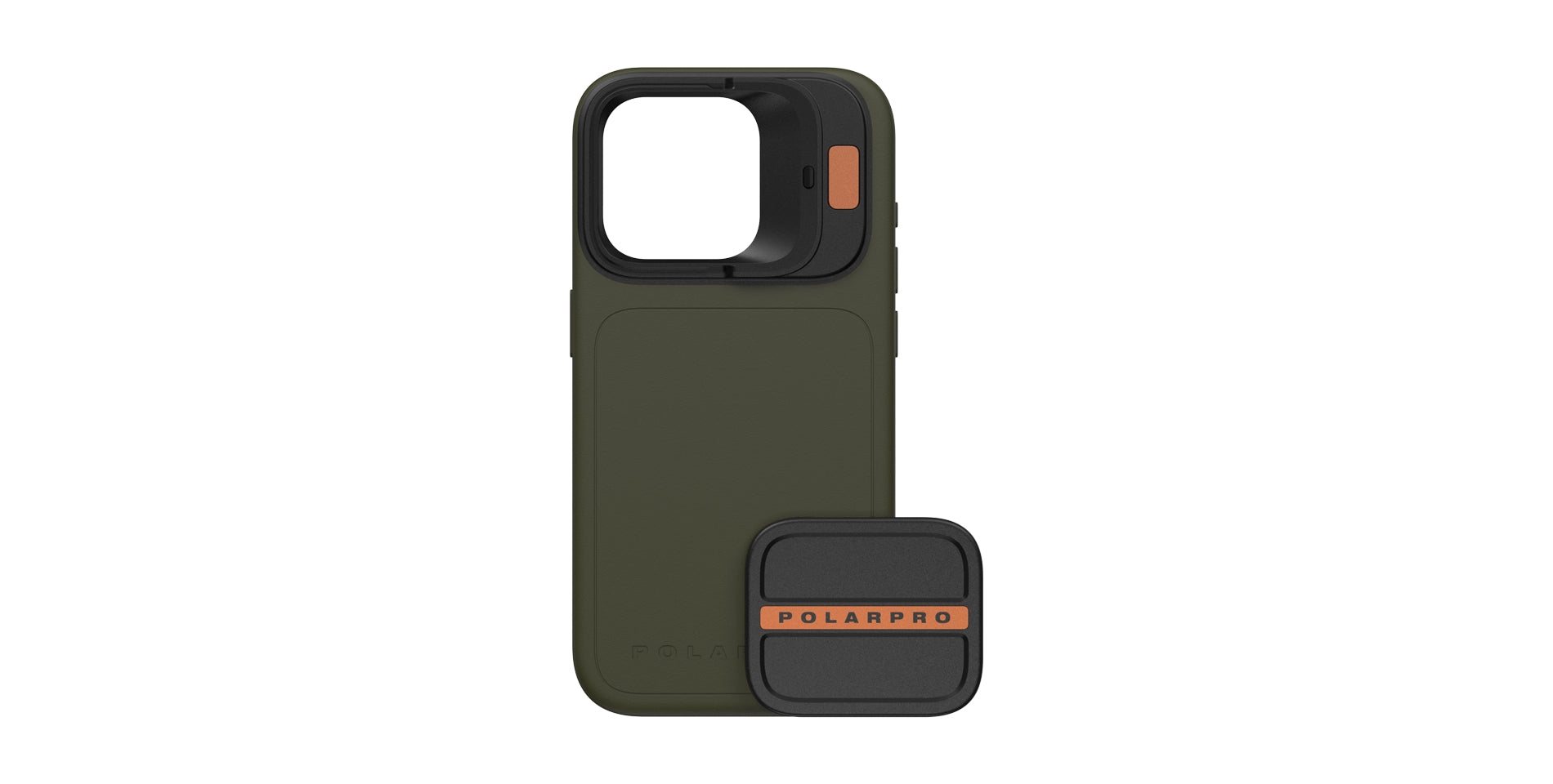 PolarPro Backcover – für Apple iPhone 15 Pro – schwarz