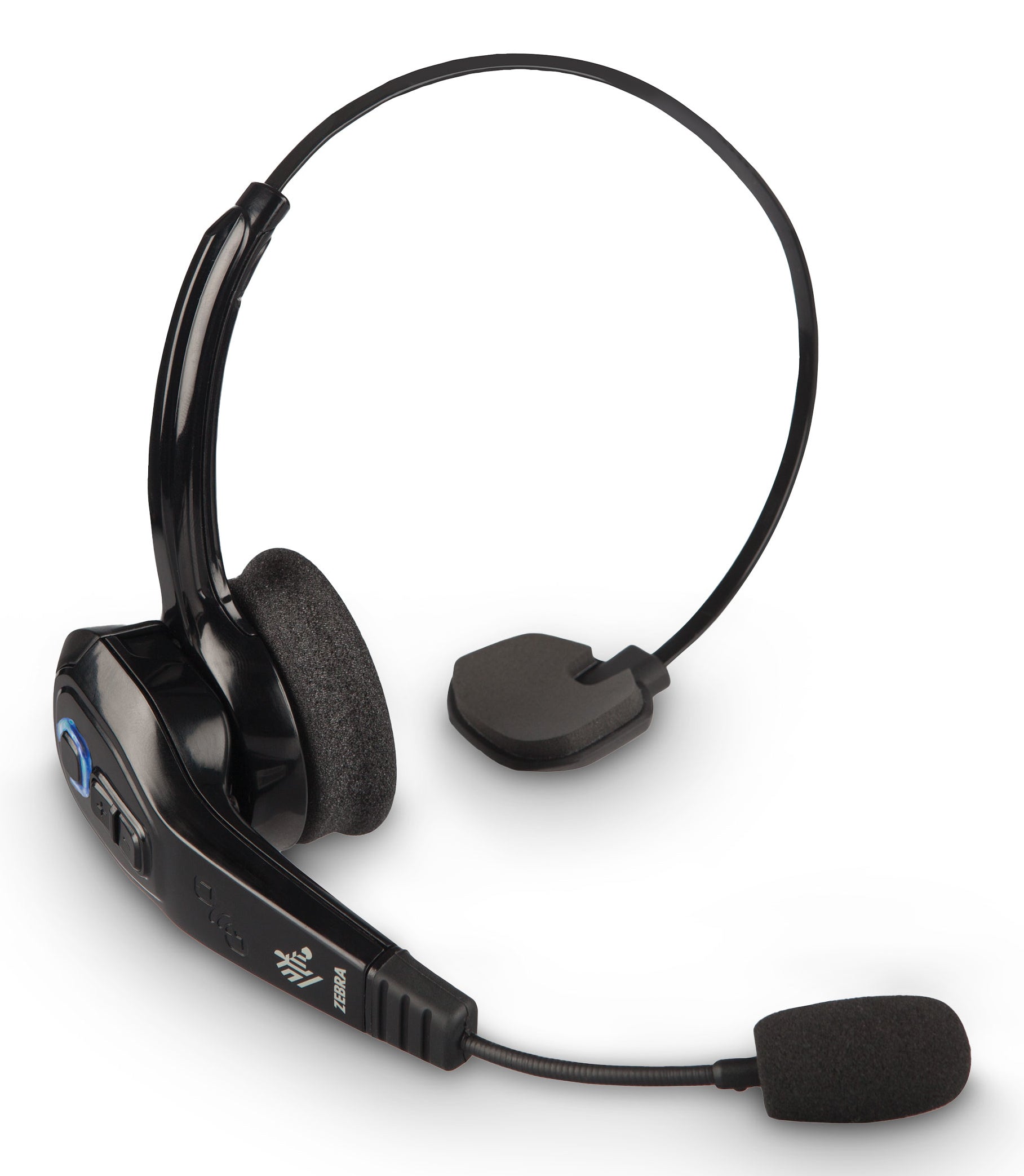 Zebra HS3100 Office-Headset – Over-Ear, Stereo, BT, Schwarz