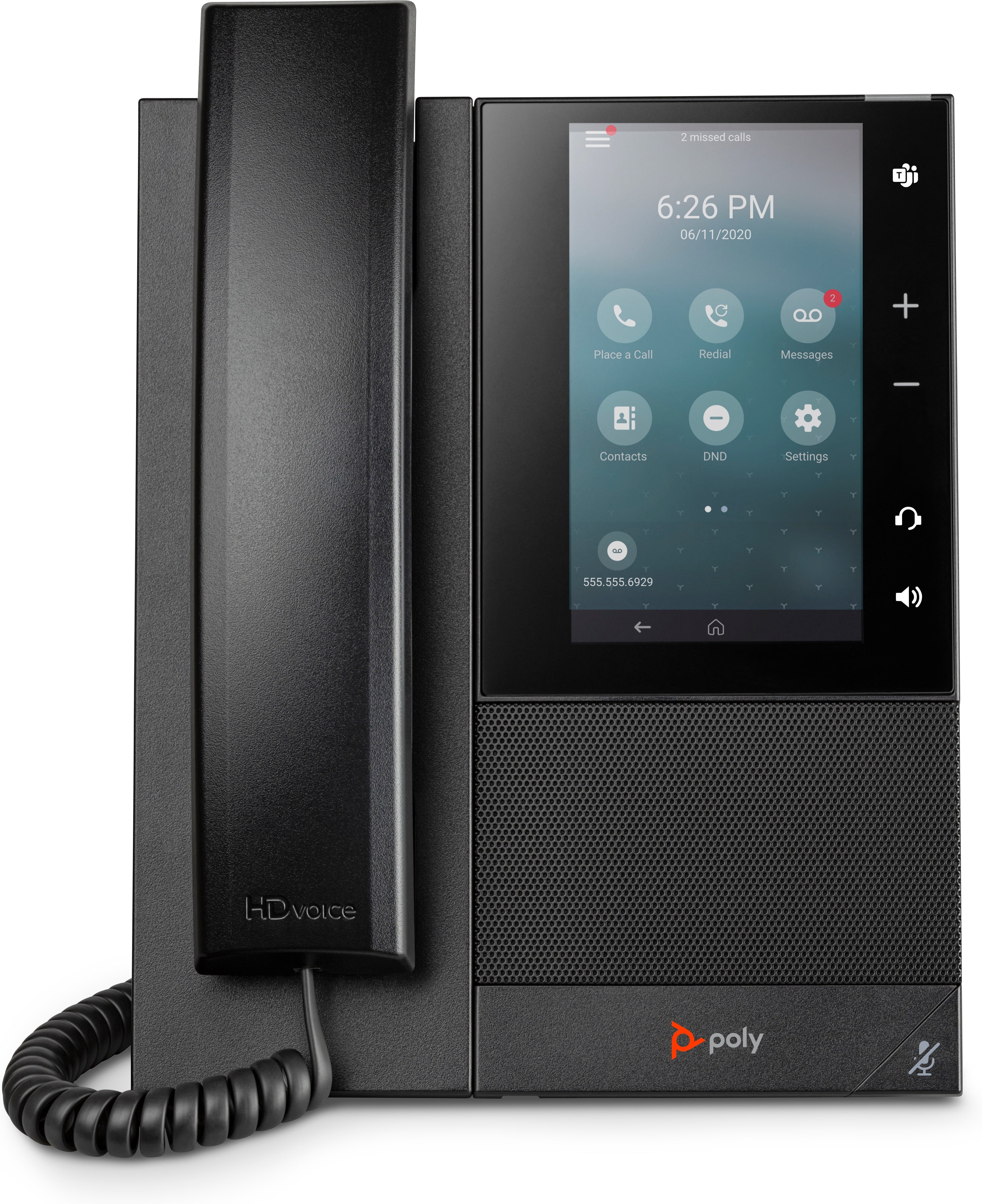 Poly CCX 500 – Business Media Telefon, für Open SIP, PoE