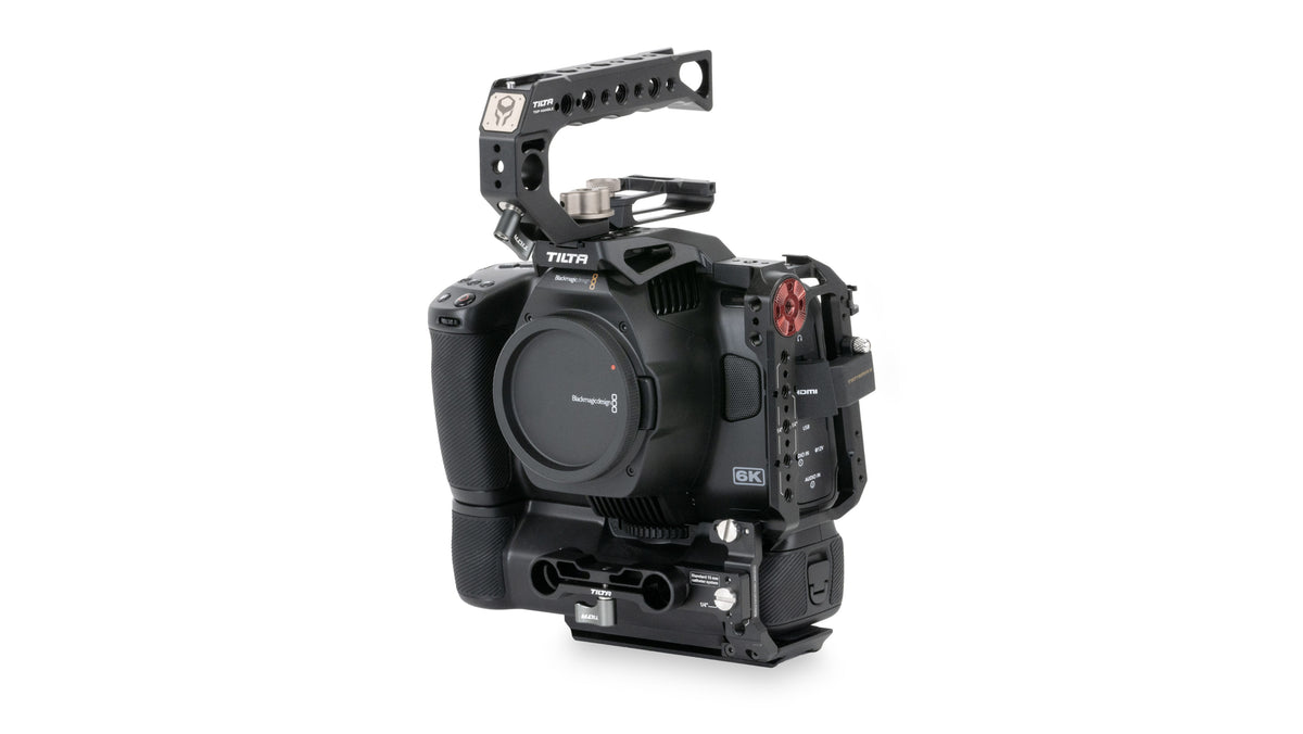 Tilta TA-T11-B-B Kamera-Cage Basic Kit – für BMPCC 6K Pro, G2 – Schwarz – 195,7 × 145 × 110 mm, 816 g