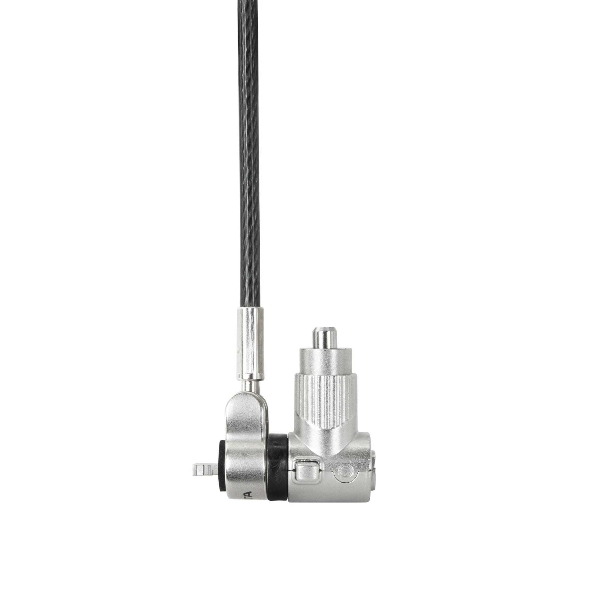 DICOTA Mini-Kabelschloss D32068 für Laptop, Monitor, Drucker, Projektor – Kensington, 0,3 m – Silber