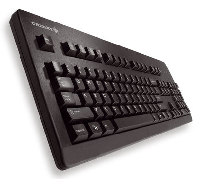 CHERRY G80-3000 – Tastatur, kabelgebunden (USB), UK-Layout (EN), Fullsize (mit Ziffernblock) – für Windows