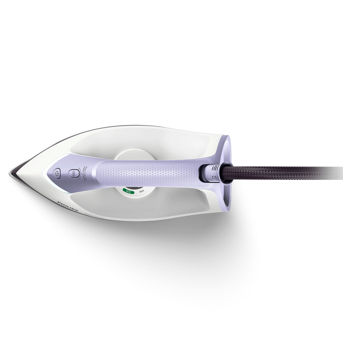 Philips Dampfbügelstation PSG3000/30 – 192 × 355 × 275 mm, 2400 W, 1,4 l, violett/weiss, Keramik-Sohle