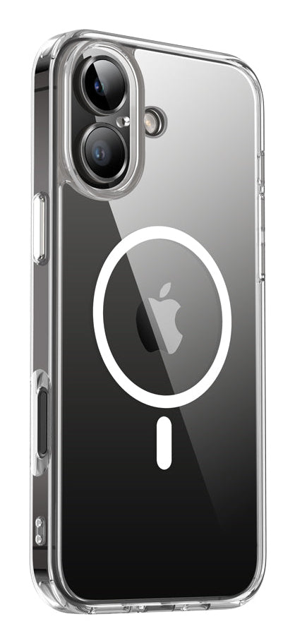 Valenta Trend MagSafe Hülle – für iPhone 16, Transparent, TPU/PC