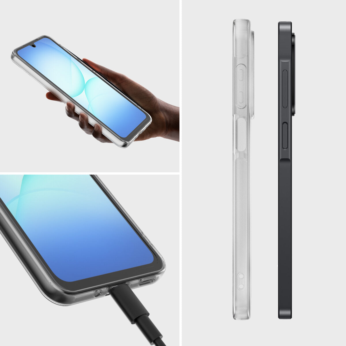 4smarts Displayschutz (Panzerglas), Case Friendly – für Galaxy A17 5G
