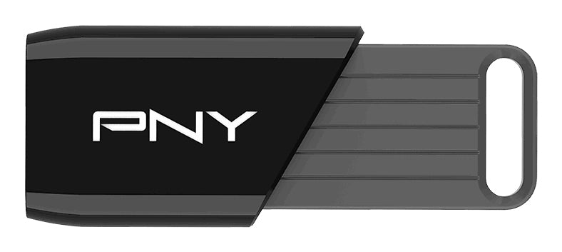 PNY Attaché X – 32 GB, USB Typ-A, USB 3.2 Gen 1, 130 MB/s, schwarz
