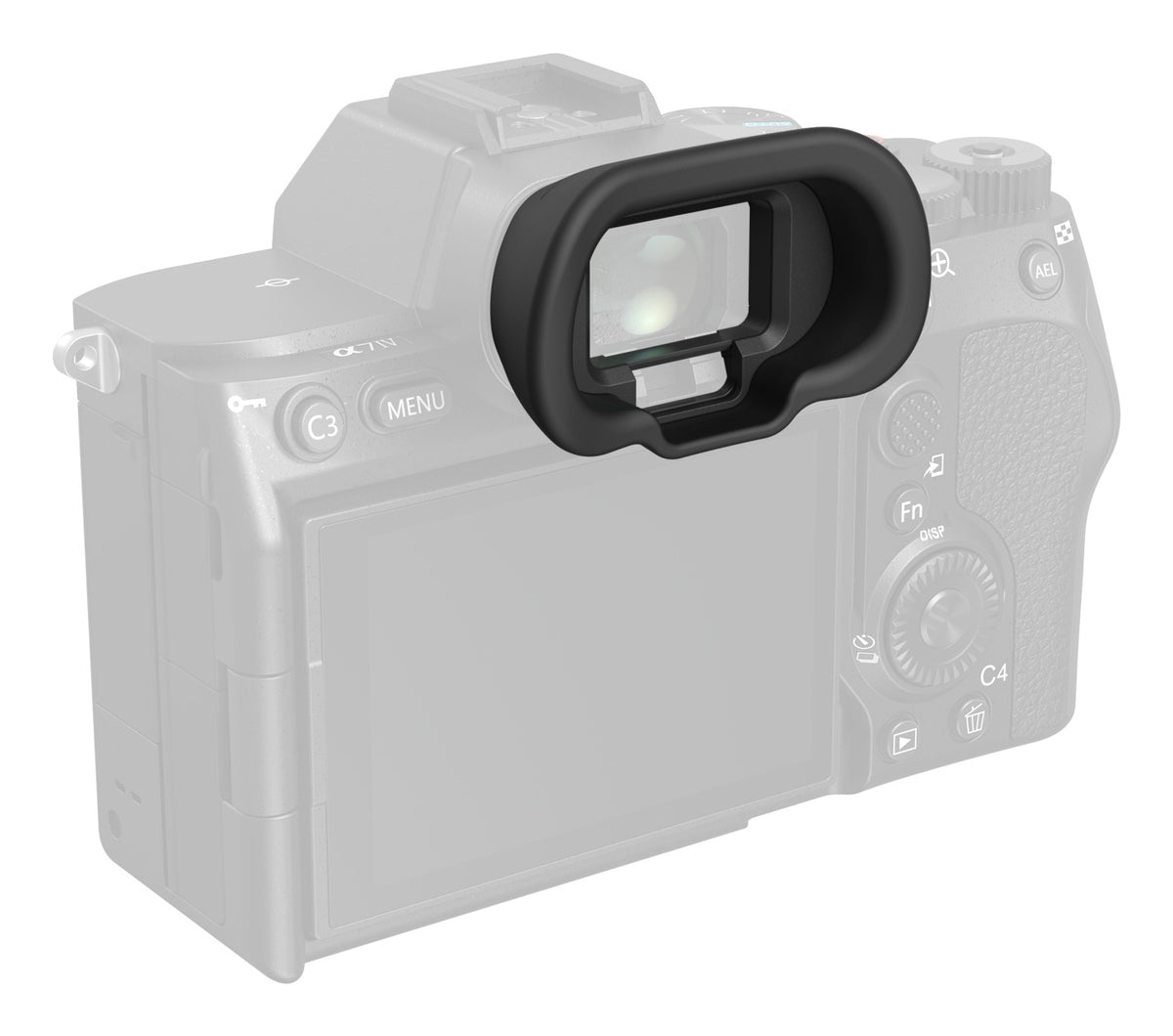 SmallRig 5255 Sucher-Augenmuschel – für Sony Alpha 7 IV, Alpha 7S III, Alpha 7R V und andere
