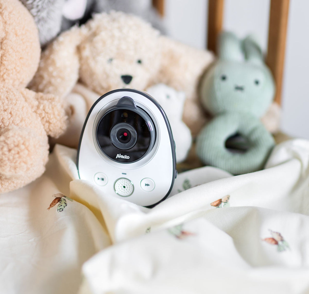 Alecto DVM150 Babyphone – 5" Display – Nachtsicht – 2-Wege-Audio – Akku/Netz