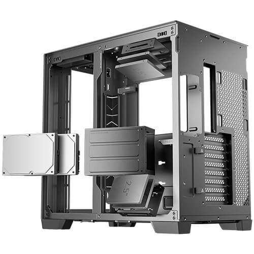 Antec Constellation C8 Tower – schwarz, Seitenfenster (gehärtetes Glas), 476×303×464 mm