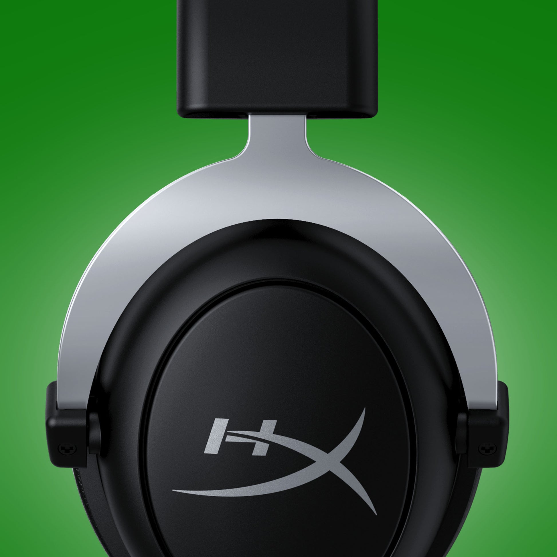 HyperX CloudX Silver Gaming-Headset – Over-Ear, Stereo, Kabelgebunden, 3,5 mm Klinke, Schwarz/Silber