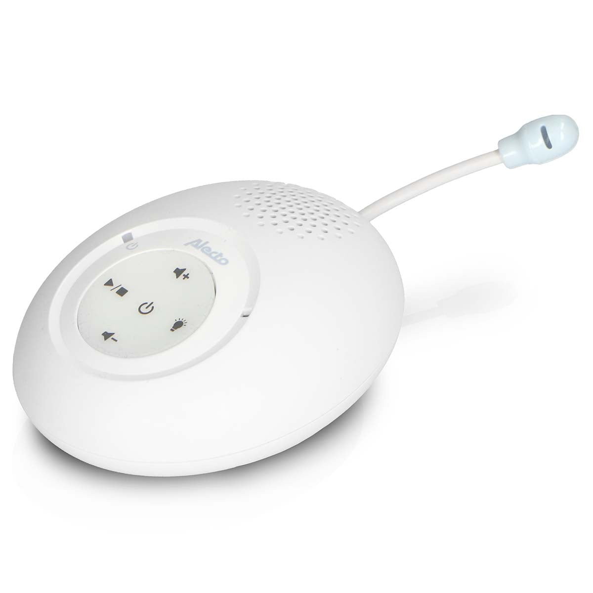 Alecto Full ECO DBX120 Babyphone – DECT, 2-Wege-Audio, Display, Temperatur, Reichweite 50 m/300 m, Akku
