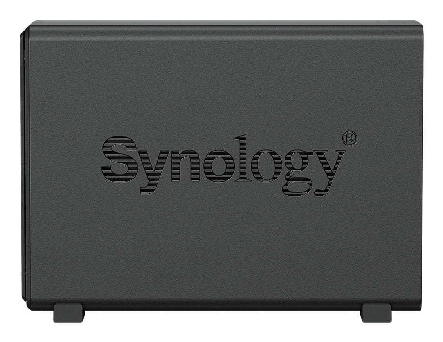 Synology DS124 – 1-Bay Desktop NAS – Realtek RTD1619B, 1 GB RAM, 1GbE, DSM, 8 TB HDD vorinstalliert