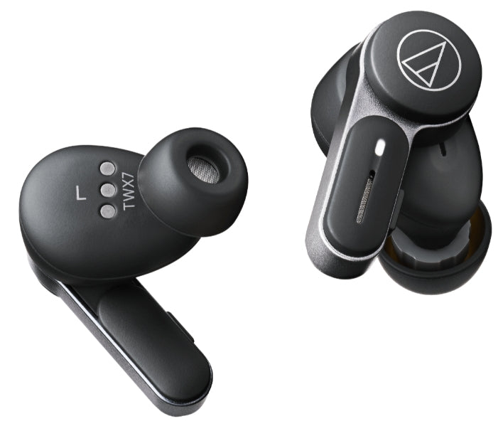 Audio-Technica ATH-TWX7 TWS In-Ear – ANC, Qi-Ladecase, Schwarz, BT 5.1