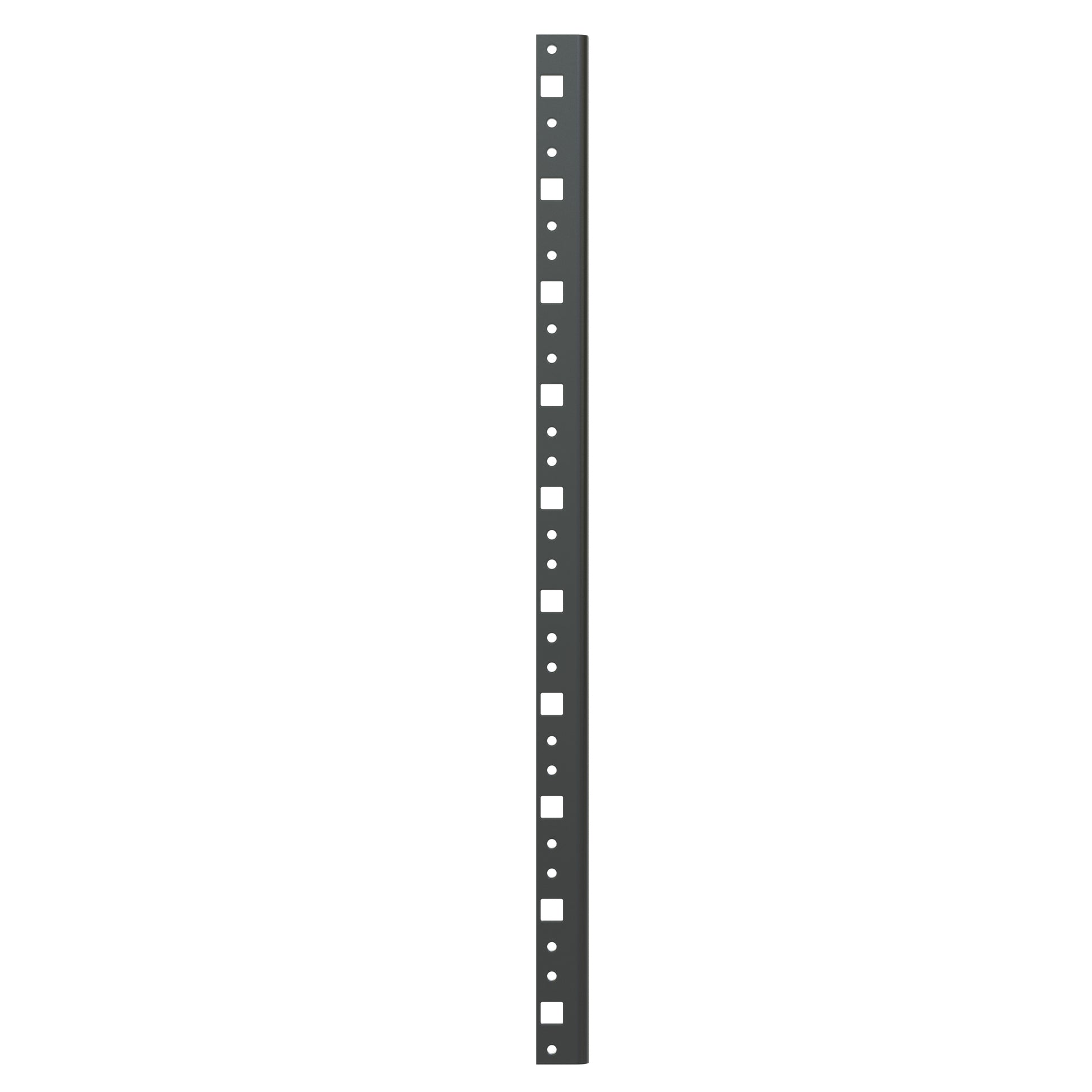 Middle Atlantic DWR-24-17PD – 17" Wandverteiler 24U, abschliessbar, 594 × 432 × 1246 mm, schwarz