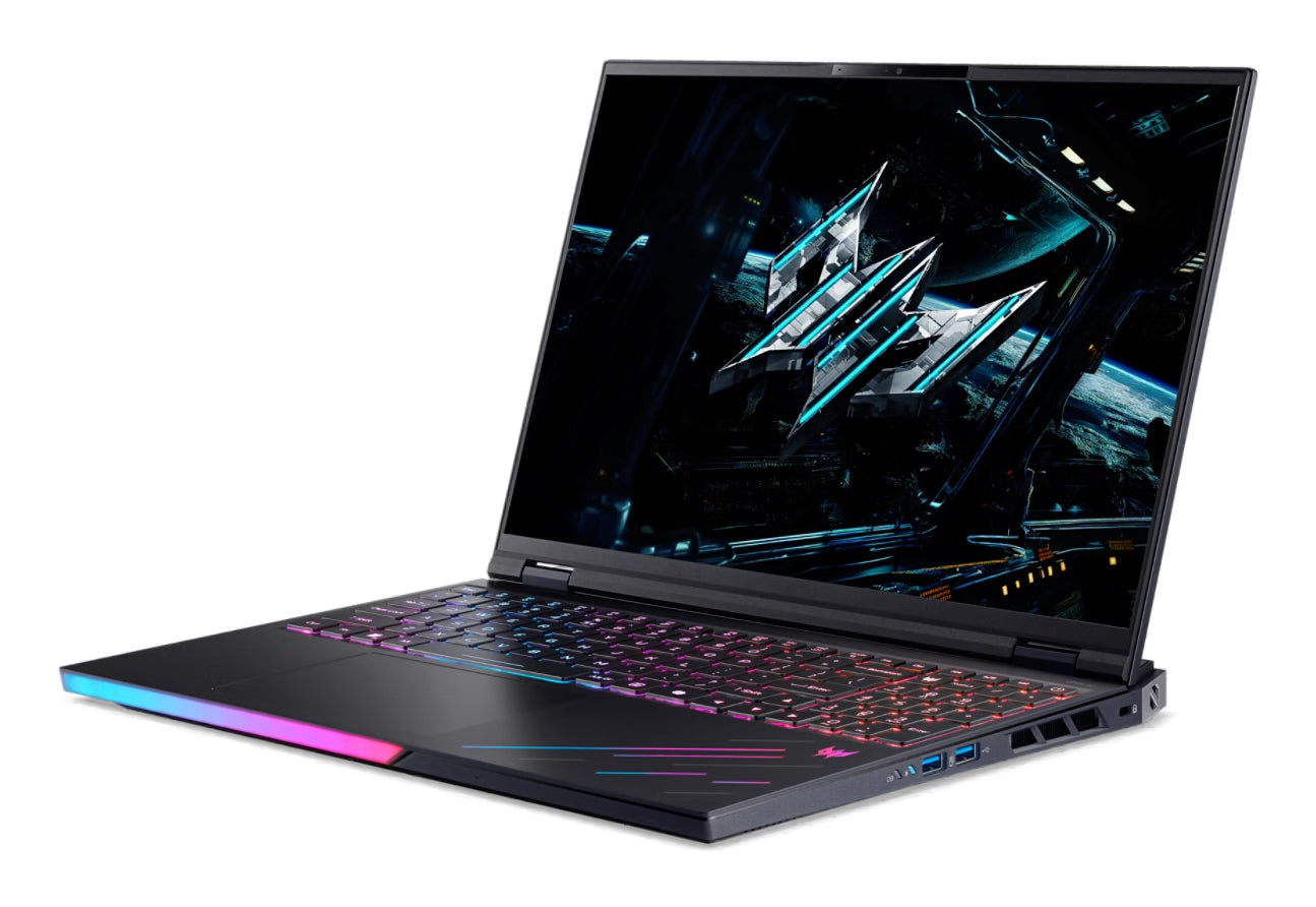 Acer Predator Helios 16 PH16-73-904F Notebook – Wi‑Fi, Ethernet, Bluetooth – Akku 90 Wh