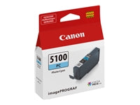 Canon Tintenpatrone PFI-5100 PC, Fotozyan – für imagePROGRAF