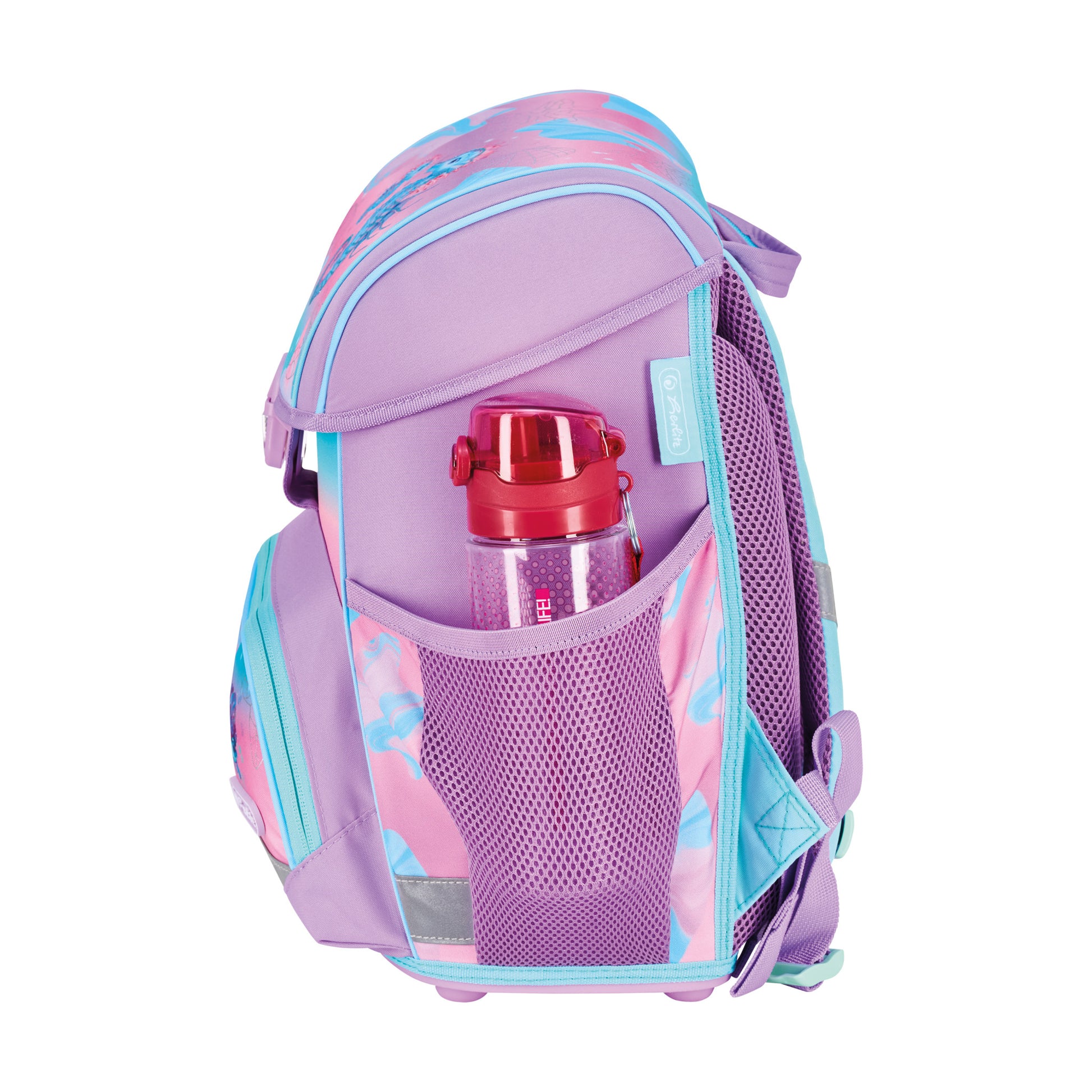 Herlitz Loop Plus – Schulrucksack-Set 4-teilig, Meerestiere, 17 l, 31×37×22 cm