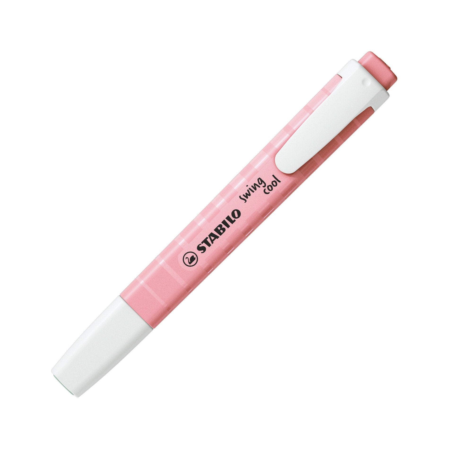 STABILO swing cool Pastel Edition Textmarker rosa – Keilspitze, 1–4 mm