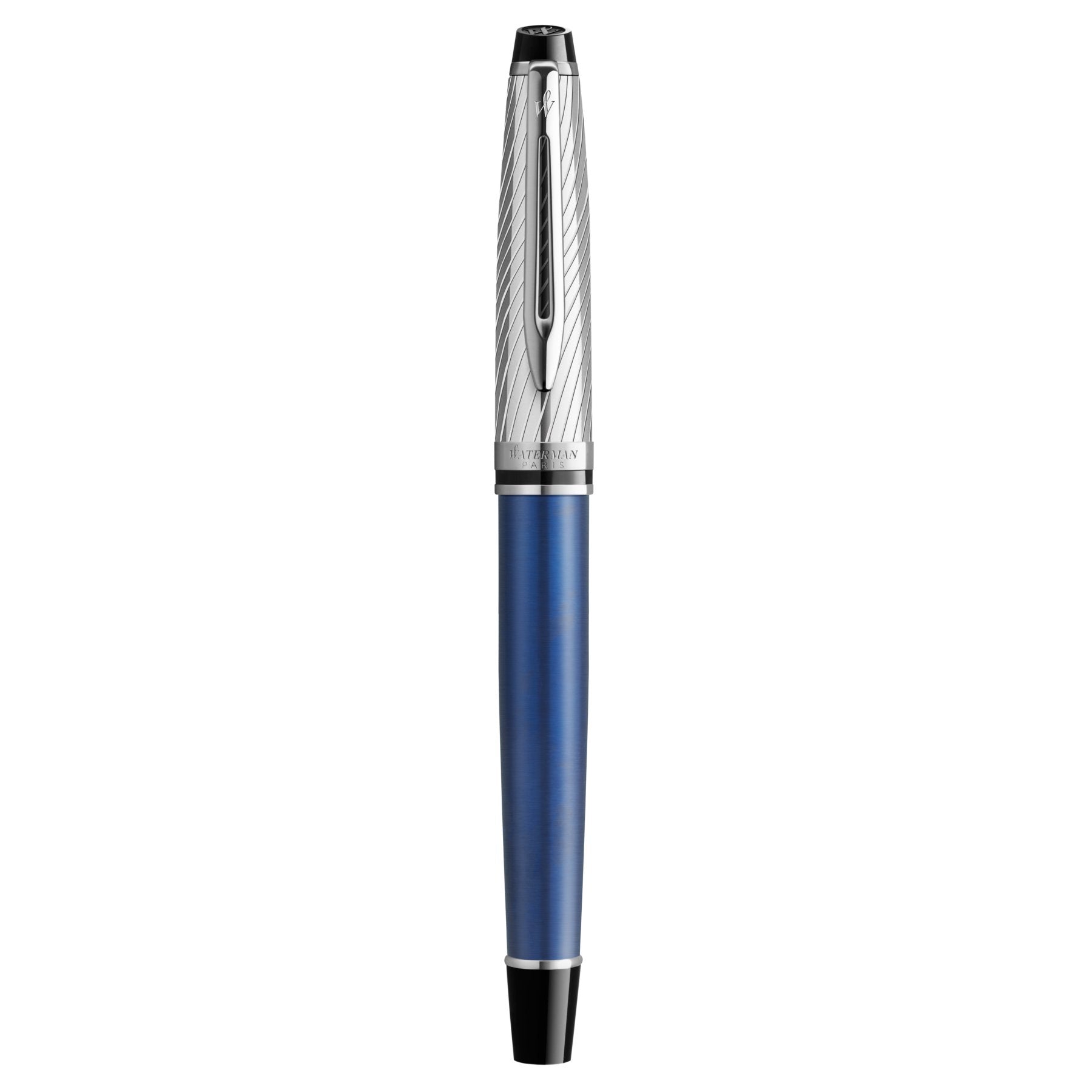 Waterman Expert Deluxe – Blau, metallisch, Geschenkbox