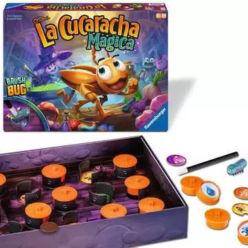 Ravensburger La Cucaracha Magica – Brettspiel, 2–4 Spieler, ab 6 Jahren, 20 Min., Mehrsprachig