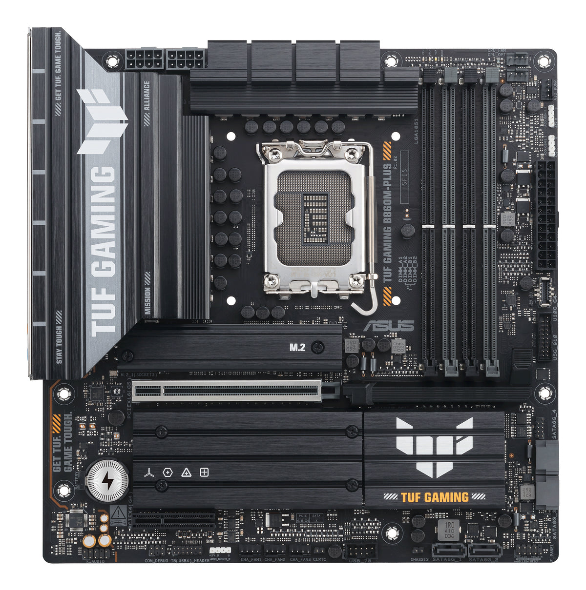 ASUS TUF GAMING B860M-PLUS – Mainboard – LGA 1851, Intel B860, mATX, DDR5